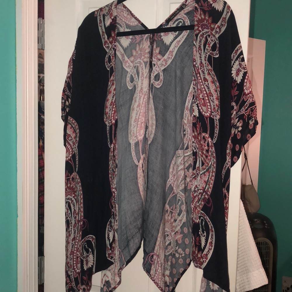 Short sleeve kimono